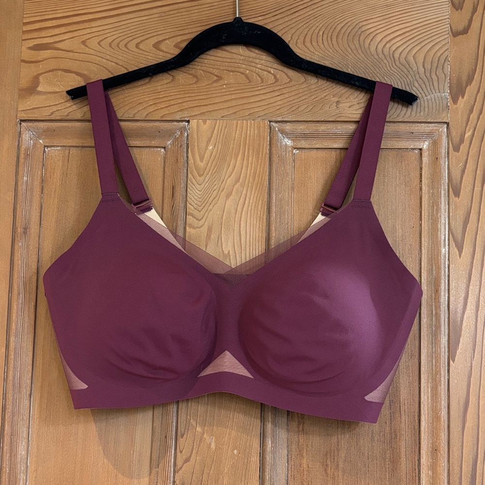 Honeylove Burgundy Supportive Bra Size XL